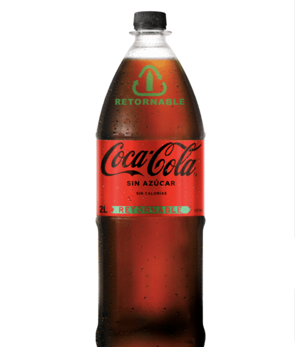 BEBIDA COCACOLA ZERO RETORNABLE 2LT